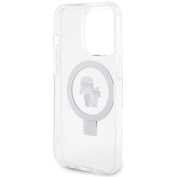 Etui Karl Lagerfeld do iPhone 13 Pro Max, Biały, MagSafe zdjęcie 7
