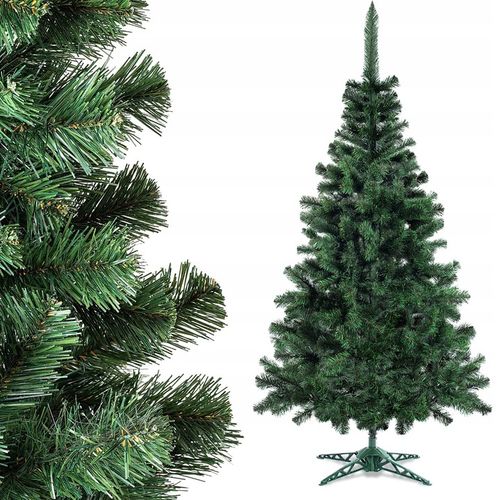 CHOINKA SZTUCZNA JAK ŻYWA 180 cm SOSNA ŚWIERK JODŁA GĘSTA PREMIUM + STOJAK na Arena.pl
