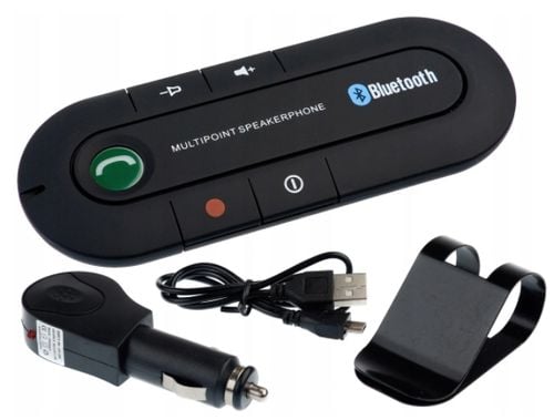 ZESTAW GŁOŚNOMÓWIĄCY SAMOCHODOWY GMP BLUETOOTH 4.1 na Arena.pl