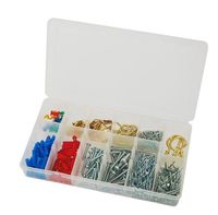 Zestaw haczyków do obrazów 600szt dla majsterkowicza swe