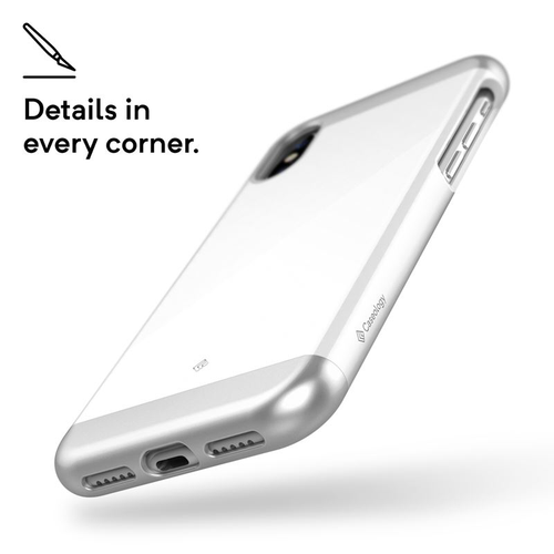 Caseology Savoy Case Etui do iPhone Xs/X (White) na Arena.pl