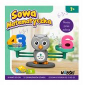GRA EDUKACYJNA SOWA WAGA SZALKOWA NAUKA LICZENIA PREZENT DLA 5 6 7 8 LATKA