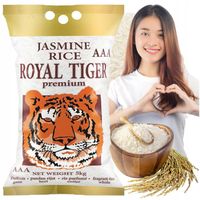 Ryż jaśminowy 5kg ROYAL TIGER pandan PREMIUM aromatyczny Kambodża