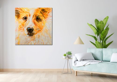 Obraz 100x100cm Uroczy Gość na Arena.pl