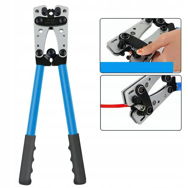 Zaciskarka Renew Force CCM-6-50 6 mm² - 50 mm² zdjęcie 9