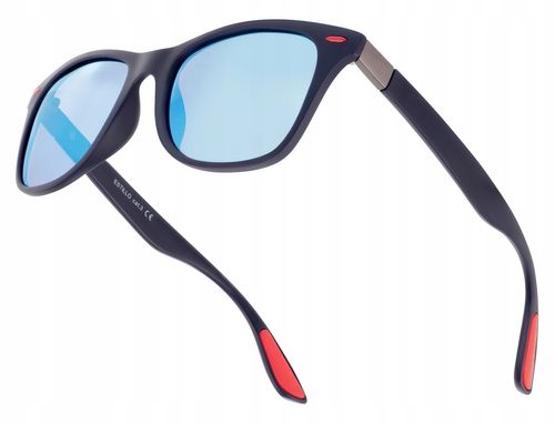 Okulary POLARYZACYJNE Lustro Przeciwsłoneczne Nerd na Arena.pl