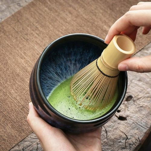 ZESTAW DO HERBATY MATCHA, ZESTAW MIOTEŁKA MATCHA, Z TRZEPACZKĄ 4W1 CERAMIKA na Arena.pl