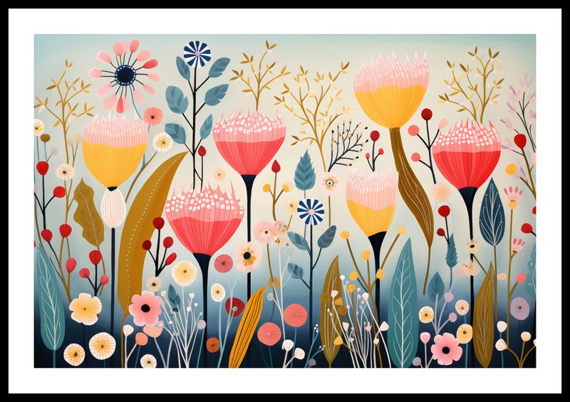 Plakat 60x40cm Ogród Marzeń zdjęcie 3