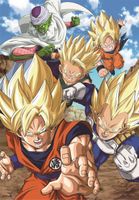 UKŁADANKA Logiczna Hobby PUZZLE Gra Manualna 104 ELEMENTÓW Dragon Ball