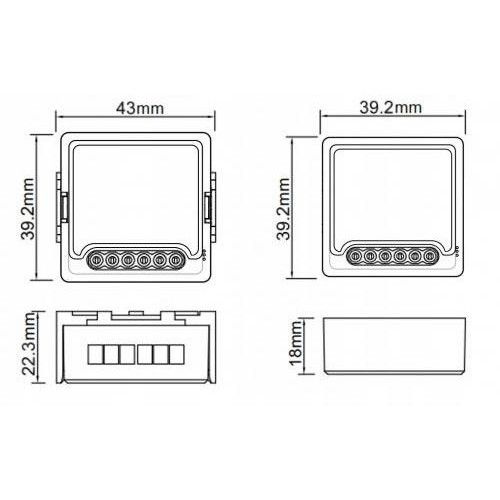 Moduł OXT mini przekaźnik 4 obwody ZigBee TUYA na Arena.pl