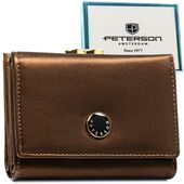 portfel damski skóra+pu ptn ps15-09-hnl-3033 brown