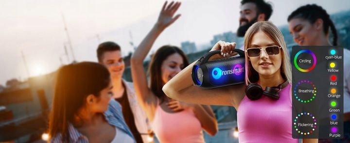 40W PRZENOŚNY GŁOŚNIK BLUETOOTH 24H TRONSMART BANG SE zdjęcie 10