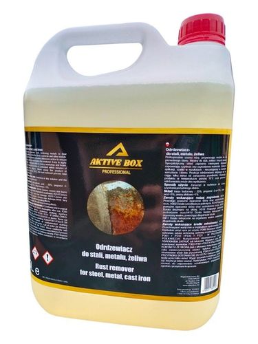 Odrdzewiacz profesjonalny stal żeliwo metal 5 litrów AKTIVE BOX AB1203 na Arena.pl