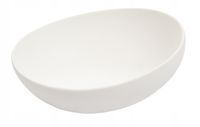 Miska FANCY HOME Stones 21 cm, biała