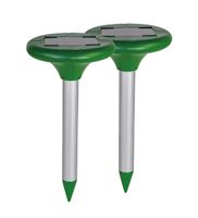 Odstraszacz solarny kretów nornic gryzoni Classic zestaw 2 sztuki