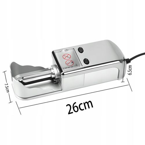 ELEKTRYCZNA MASZYNKA NABIJARKA MASZYNA DO NABIJANIA PAPIEROSÓW GILZ 8mm na Arena.pl