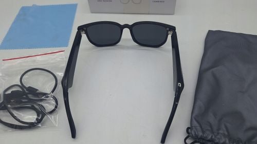 Smart Glasses Inteligentne Okulary przeciwsłoneczne Czarne Bluetooth na Arena.pl