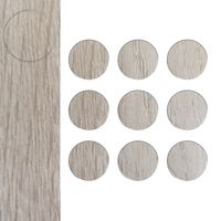 Zaślepki Samoprzylepne DĄB BIAŁY Maskowanie fi20 mm 9 Sztuk ZM276