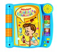 9019 Smily Play MÓWIĄCA KSIĄŻECZKA EDUKACYJNA UCZY KSIĄŻKA INTERAKTYWNA