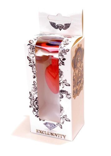 Plug-Jewellery Red Silicon Plug Small- Blue Diamond na Arena.pl