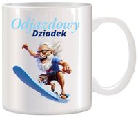 KUBEK Z NADRUKIEM ŚMIESZNY PREZENT DZIEŃ DZIADKA URODZINY IMIENINY DZIADEK