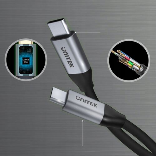 Kabel Unitek przewód USB Typ-C do USB Typ-C 2m na Arena.pl