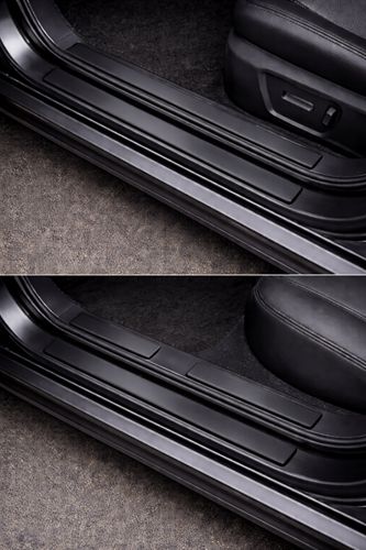 Opel Combo Van (E, 18-25) - Listwy CZARNE Progowe progi ochronne na Arena.pl