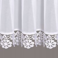 GIPIURA,KORONKA BIAŁA-STOKROTKA 8CM