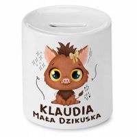 Skarbonka 330 Ml Dla Klaudii Córki Dziecka Z Nadrukiem Ze Zdjęciem