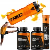 ZACZNIJ BIEGAĆ! ZESTAW ODŻYWEK DLA BIEGACZY NA START! IZOTONIK KOLAGEN TREC