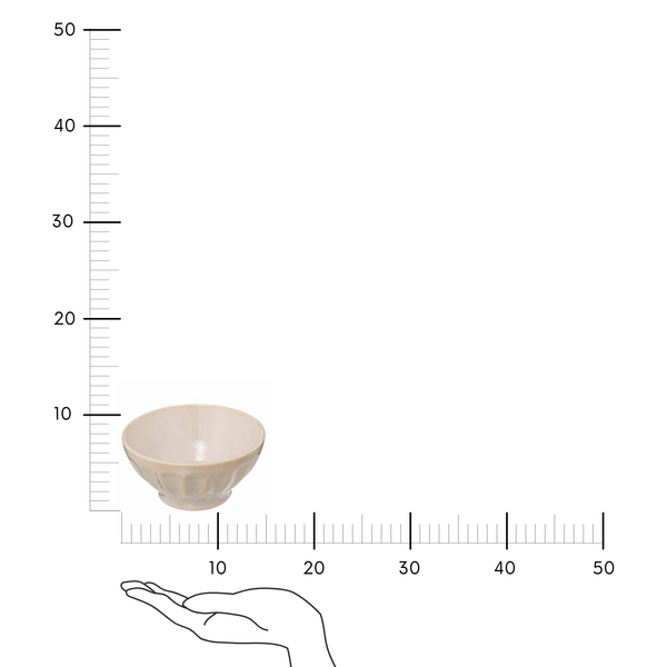 Miska Roma 560 ml biała zdjęcie 3