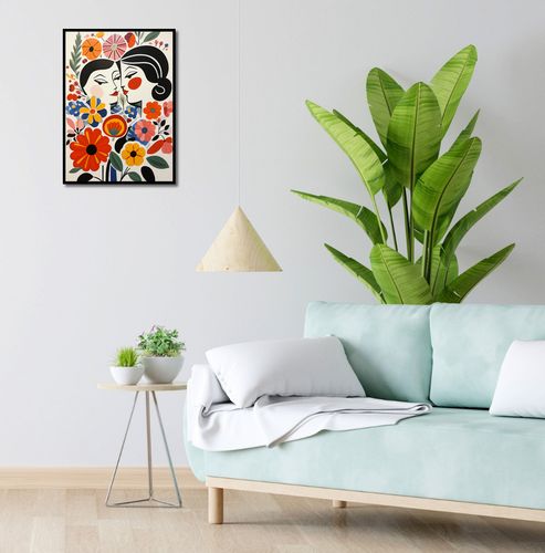 Plakat 40x55cm Kwiatowy Romans na Arena.pl