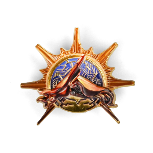 Monk Class Badge | 10 cm | Metal | Przypinka | Baldur’s Gate 3 na Arena.pl
