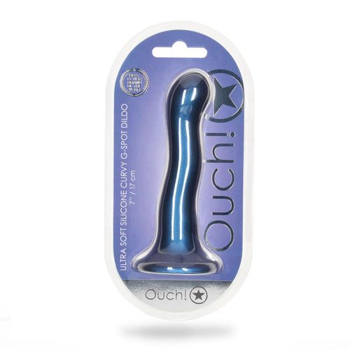 ultra soft silicone curvy g spot dildo   7 / 17 cm na Arena.pl