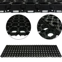 Wycieraczka Gummy pod drzwi 22 mm 30x100 cm Antypoślizgowa