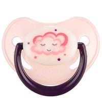 CANPOL Smoczek uspokajający anatomiczny Świecący