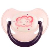 CANPOL Smoczek uspokajający anatomiczny Świecący