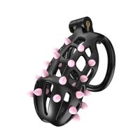 pas cnoty flexispike chastity cage size 3 cellmate