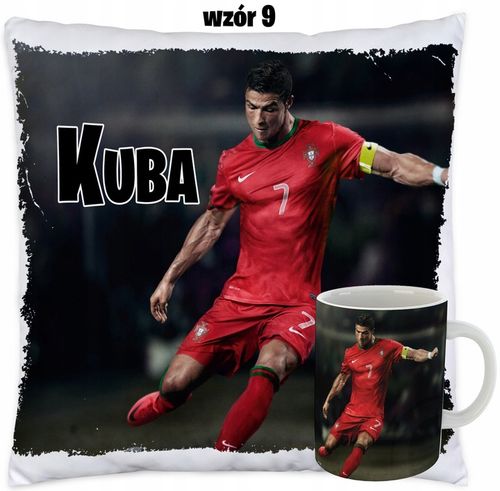 Kubek i Poduszka dla fana CRISTIANO RONALDO CR7 na Arena.pl