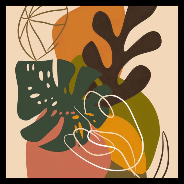 Plakat 30x30cm Leśna Kompozycja zdjęcie 2