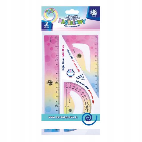 zestaw geometryczny flexi pastel 3 elem 2803 na Arena.pl