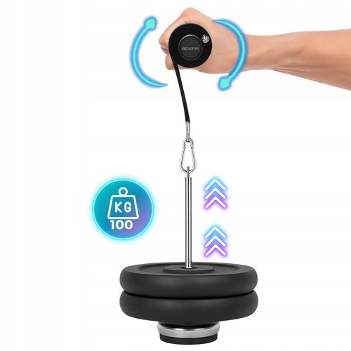 WRIST ROLLER DO ĆWICZEŃ MIĘŚNI PRZEDRAMION FOREARM BLASTER na Arena.pl