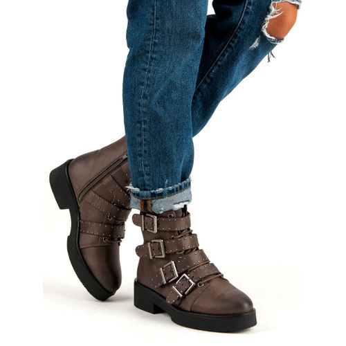 Brązowe botki workery r.39 na Arena.pl