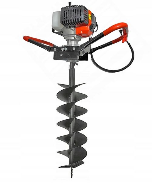 WIERTNICA GLEBOWA ŚWIDER SPALINOWY do gleby + WIERTŁA 10/15/20CM PRZEDŁUŻKA zdjęcie 8