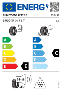 4 x Sumitomo WT 200 165/70R14 81T na Arena.pl