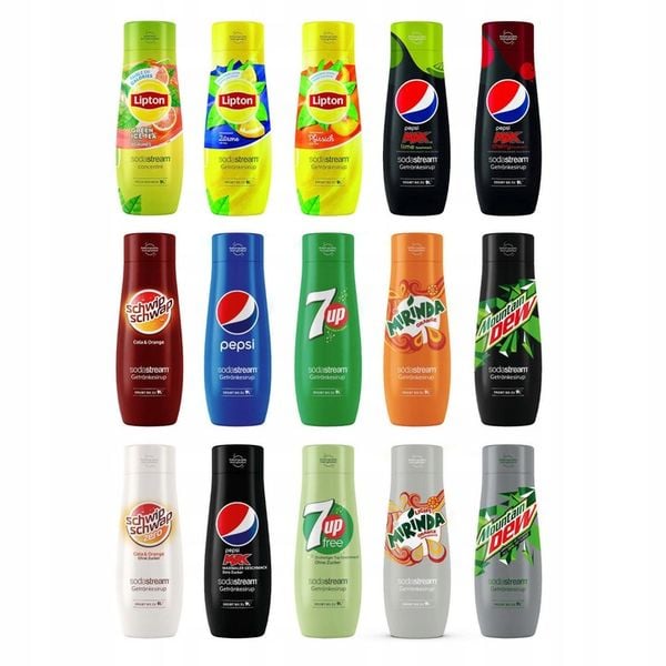 Syrop koncentrat do wody SodaStream Pepsi 2x440ml zdjęcie 2