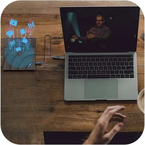 NAPĘD ZEWNĘTRZNY CD-R DVD RV USB Do Laptopa Odtwarzacz Przenośny NAGRYWARKA na Arena.pl