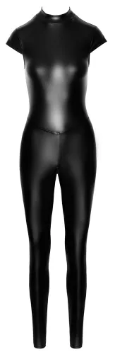 noir handmade powerwetlook kombinezon czarny xl z krotkim rękawem na Arena.pl