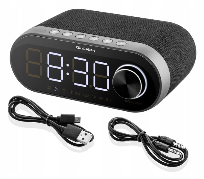 Radio Budzik Głośnik Bluetooth USB SD GoGEN [G623 zdjęcie 2