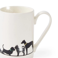 Portmeirion Kubek Meirion 350ml Dog Friends psy zwierzęta na prezent biały
